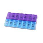 7 Days Pill Box Organizer – Weekly AM/PM Pill Organizer for Medication & Vitamins