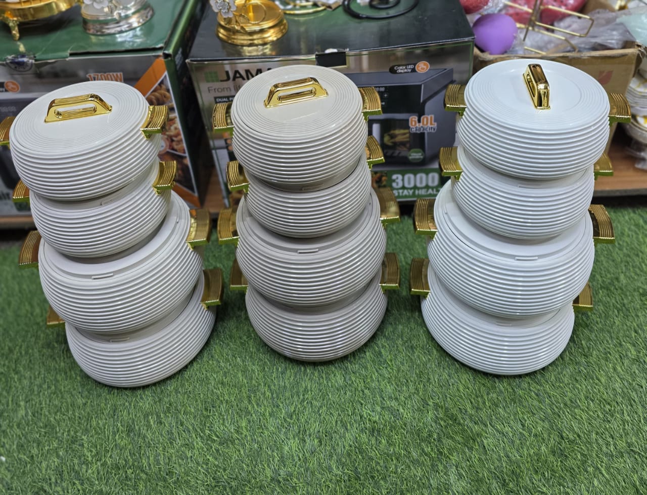 Luxury Insulated Food Warmers Set