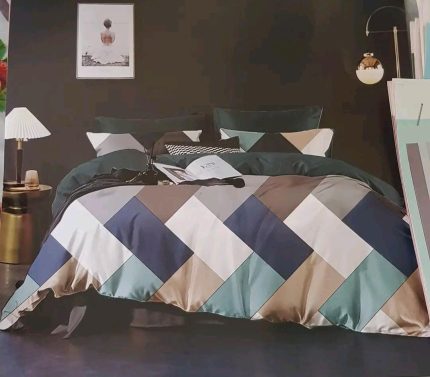 Binded Duvet Set Kenya – 6×7 Luxury Bedding with Bedsheet & Pillowcases