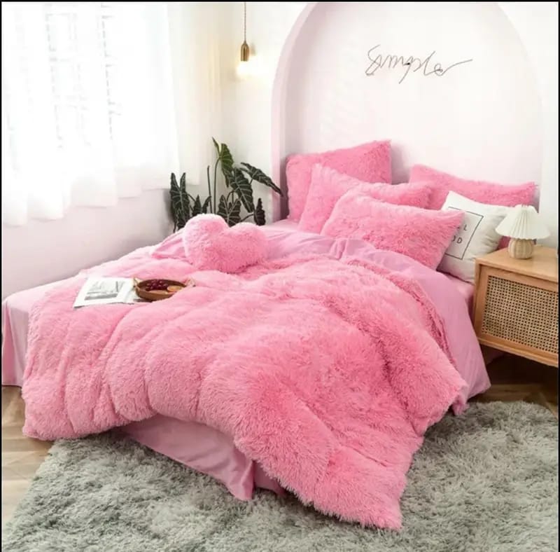 Fluffy Duvets 6×7 Bedding Set – Warm & Plush Duvet with Bedsheet & Pillowcases Fluffy Duvets 6×7 Bedding Set – Warm & Plush Duvet with Bedsheet & Pillowcases