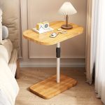 Adjustable C-Shaped Side Stool/Table