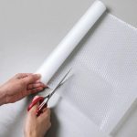 Big Size Kitchen Clear Drawer Liners – Oil Proof & Moisture Resistant Cupboard Shelf Liner (45×500 cm)