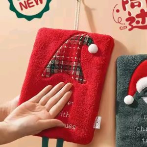 Super Soft Absorbent Gnomes Towels Hand Drier Christmas Decor