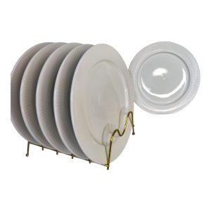 White Dinner Plate – Ceramic High Quality Set of 6