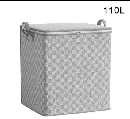 Quilt Storage Bags with Zipper Lids – Dust‑Proof Duvets & Clothes Organiser (30 L & 110 L)