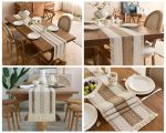 High Quality Matched Knotted Tassels Festival Table/TV Cabinets Runners