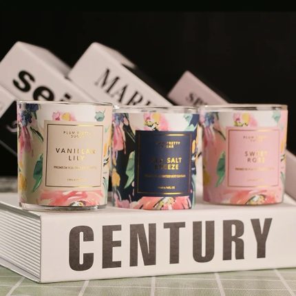 Botanical Scents Aromatherapy Scented Candle – Smokeless Natural Lasting Fragrance