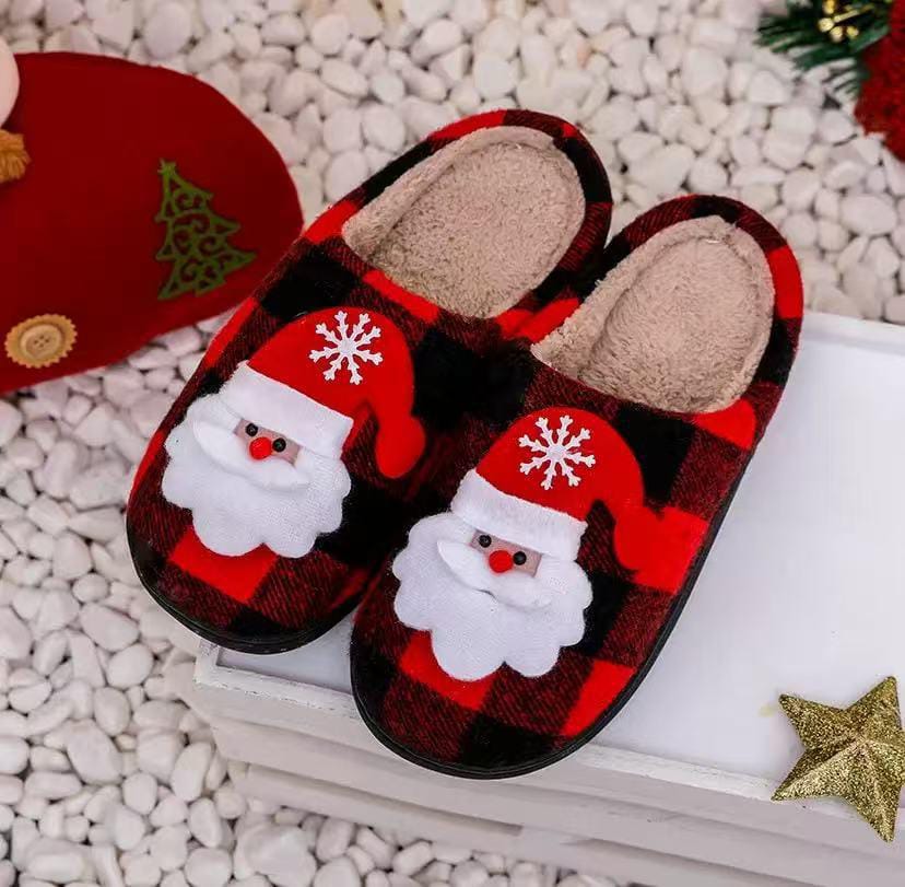 Christmas Themed Warm Indoors Shoes – Cozy Non-Slip Waterproof House Shoes Christmas Themed Warm Indoors Shoes – Cozy Non-Slip Waterproof House Shoes