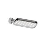Adjustable Sink Faucet Storage Rack – Kitchen & Bathroom Organizer (Grey)