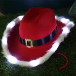 Cowboy Christmas Hats