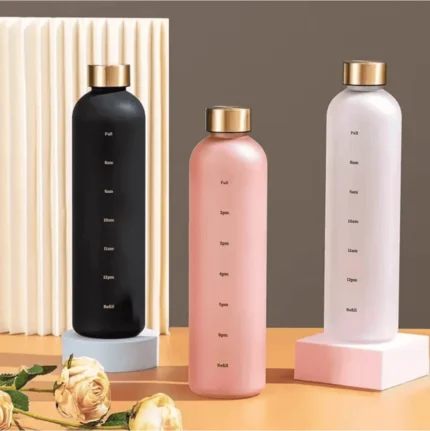 1000ml Frosted Water Bottle