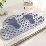 Big Cloud Shape Anti Slip Bathroom Mat