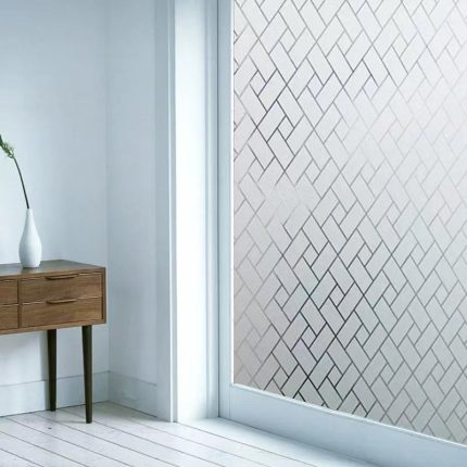 ORON DECO Frosted Glass Window Privacy Film – Decorative Static Cling Window Sticker for Home & Office in Kenya