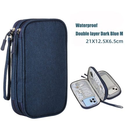 travel cable organiser pouch