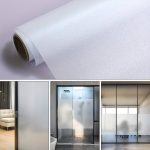 3M Quality Hot Sell No Glue Clear Frosted Privacy Window Static Cling Decorative Film for Home Screen Glass Covering