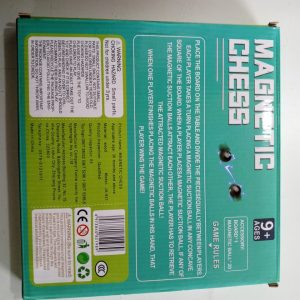 Magnetic Wooden Chess Set – Portable Travel Chess Board