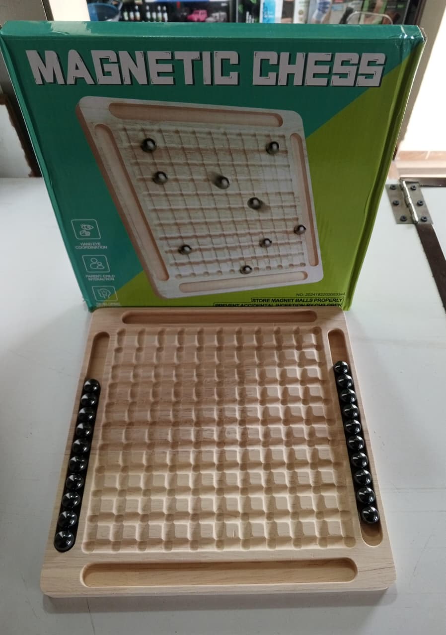 Magnetic Wooden Chess Set – Portable Travel Chess Board Magnetic Wooden Chess Set – Portable Travel Chess Board