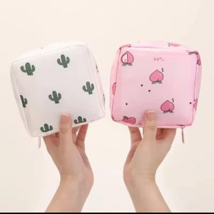 Portable Sanitary Pads Storage Pouch – Discreet Feminine Hygiene Organizer
