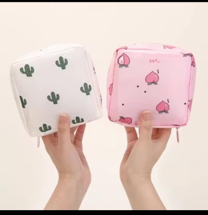 Portable Sanitary Pads Storage Pouch – Discreet Feminine Hygiene Organizer