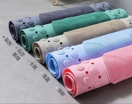 Anti-Slip Bathroom Mat 50x80cm – Absorbent Non-Slip Bath Rug