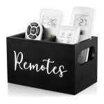 Remote Control Organizer Box – Stylish Remote Holder & Storage