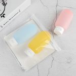 4pcs Travel Bottle Set 60ml – Refillable Soft Silicone Squeeze Tubes for Shampoo, Lotion & Cosmetics