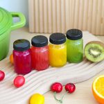 Set of 6 Gingershots Glass Bottles 60ml – Reusable Juice Bottles