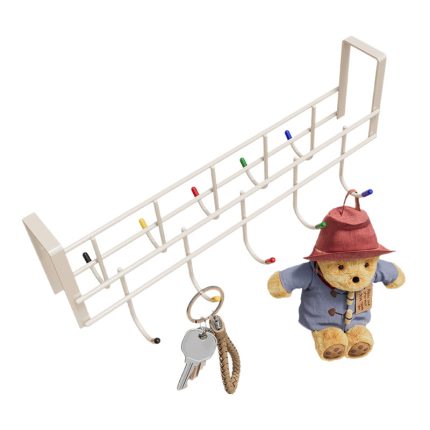 Over-the-door Hook Rack – Space Saving Door Hanger Organizer for Home & Bathroom