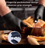 Food Grade Disposable Black Kitchen Gloves 100pcs – Durable & Hygienic Food Handling Gloves