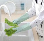 Long Silicon Waterproof Kitchen Gloves