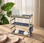 Premium Quality 3Tier Aluminium Dish Drainer