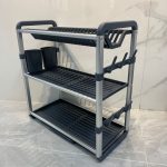Premium Quality 3Tier Aluminium Dish Drainer