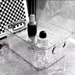 Multi-Purpose Transparent Cosmetic Organizer for Bathroom & Dressing Table