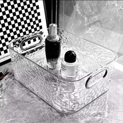 Multi-Purpose Transparent Cosmetic Organizer for Bathroom & Dressing Table