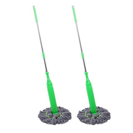 Dehydrated Bamboo Fibre 2-in-1 Wet & Dry Floor Mop – Quick Dry Cleaning Mop