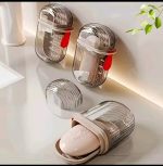 Portable Travel Soap Holder with Soap Case – Leak-Proof Bathroom Travel Container