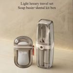 Portable Travel Soap Box And Toothbrush Holder Set – Leak-Proof Hygiene Organizer for Travel