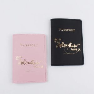 High Quality Trendy PU Leather Passport Cover Holder