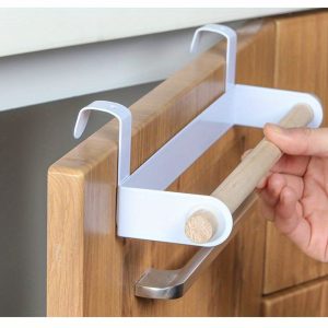 Kitchen Towel Rack – Over Cabinet No-Drill Towel Holder