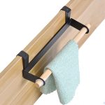 Kitchen Towel Rack – Over Cabinet No-Drill Towel Holder