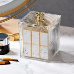 Multifunction Makeup Organiser Box Kenya – Cotton Pad Holder, Lipstick & Jewellery Storage