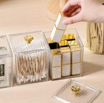 Multifunction Makeup Organiser Box Kenya – Cotton Pad Holder, Lipstick & Jewellery Storage
