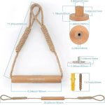 Hemp Rope with Bamboo Tissue Holder – Stylish Wall Mounted Toilet Paper Holder