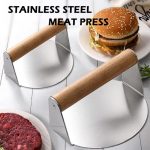 Heavy Duty Stainless Steel Chapati Press & Burger Maker – Manual Chapati Spinner