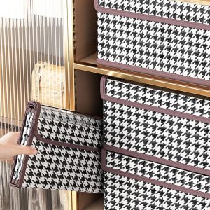 17 Grid Foldable Undergarment Organizer – Drawer Storage Box for Socks & Underwear