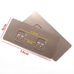 10pcs Strong Adhesive Waterproof Wall Hooks