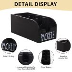 Wooden Tea Bag /Coffee Storage Box – Multipurpose Kitchen & Desk Organizer