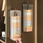 Wall Mounted Underwear & Socks Organizer – Space Saving Storage Box for Wardrobes