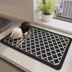 Super Absorbent Non-Slip Diatom Mud Dish Drying Mat (40×60 cm)
