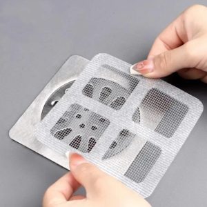Disposable Bathroom & Kitchen Strainer – 12 Pcs Set Hair & Food Drain Stopper